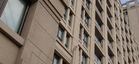 真石漆施工為什么會出現蜂窩眼怎么辦？